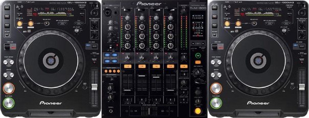 DJ комплект Pioneer (2xCDJ-1000+ DJM-800)